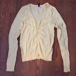 Yellow Cardigan